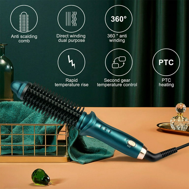 2 way top rotating curling iron