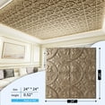 thumbnail image 5 of Art3d 12-Piece Drop Ceiling Tiles - 24x24 inch PVC Glue up Ceiling Tiles, 5 of 5