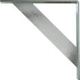 thumbnail image 4 of Ekena Millwork 2"W x 14"D x 14"H Traditional Steel Bracket, Unfinished, 4 of 13