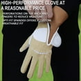 thumbnail image 5 of FINGER TEN Golf Gloves Men Left Hand Right Leather with Ball Marker Color Pack, Mens Golf Glove All Weather Grip, 5 of 6