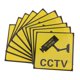 thumbnail image 1 of 10 pegatinas de advertencia de video adhesivas para videovigilancia., 1 of 4