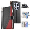 thumbnail image 1 of Funda cartera GANGXUN para Xiaomi Redmi Note 14 Pro Plus 5G , cuero PU con tarjetero, cremallera, correa de mano, soporte y protección 1279°, 1 of 6
