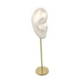 thumbnail image 3 of STARTIST Durable Earring Display Holder Human Ear Model Stud Holder Soft Silicone Wedding Right Ear White, 3 of 9
