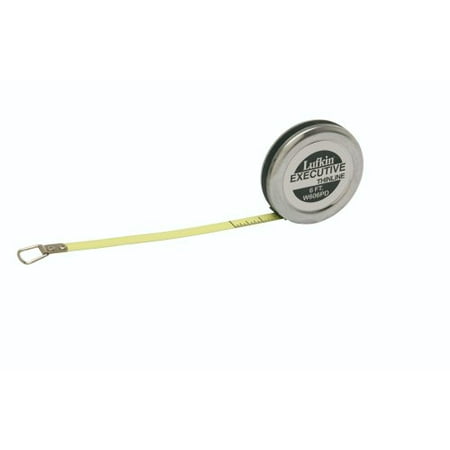 Lufkin W606PD 1/4-Inch by 6-Foot Executive Diameter Engineer's Tape