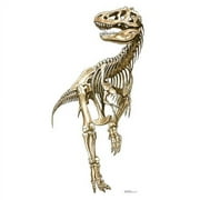 Advanced Graphics Tyrannosaurus Rex Skeleton Halloween Cardboard Stand-Up, 38" x 76"