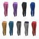 thumbnail image 4 of Sonducket Legging de yoga de cintura alta para mujer, pantalón deportivo, pantalón elástico de Fitness L Pijama Azul XL, 4 of 6