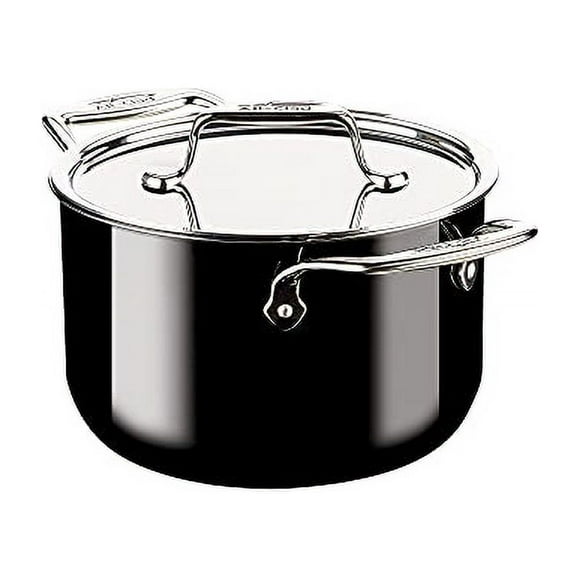 All-Clad Fusiontec Onyx 4 Qt Soup Cookware, Pots, &amp; Pans, 4 Quart, Black, 0515405290