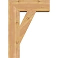 thumbnail image 3 of Ekena Millwork 5 1/2"W x 20"D x 28"H Traditional Block Smooth Bracket, Western Red Cedar, 3 of 25