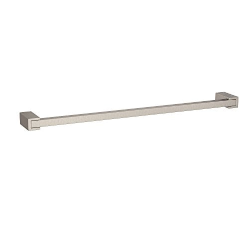 Moen BP3724BN Kyvos 24-Inch Single Modern Towel Bar, Brushed Nickel