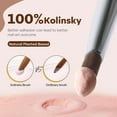 thumbnail image 2 of Modelones Kolinsky Acrylic Nail Brush Set, Size 8/10/12 Round Shaped Nail Brushes for Acrylic Powder, Gel Polish, Extension Gel, 3D Carving & Detailing Design with Wooden Handle Salon & DIY Use, 2 of 7