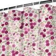thumbnail image 3 of Waterproof Beautiful Colorful Floral Shower Curtain 72x72 Inch Boho Style Polyester Unique Shower Curtain for Bathroom Hotel Home Decor with 12 Plastic Hooks, 3 of 5