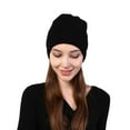 thumbnail image 1 of Scarf for Men Winter Warm 2-In-1 Usb Heated Knitted Hat and Neck Gaiter Set Winter Warm Fleece Hat Heating Circle Loop Scarf for Men and Women Scarf and Hat Set, 1 of 6