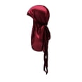 thumbnail image 2 of Wdgfv Kids Satin Durag Head Wrap, Stretch Silky Pirate Hat for Boys Girls, Soft Long Tail Silky Du Rag Turban Cap for Hair Protection 3-14 Years, 2 of 5