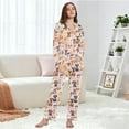 thumbnail image 6 of joogoo Pajamas Set for Women Dogs Cute Long Sleeve Pjs Loungewear L, 6 of 7