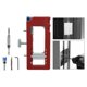 thumbnail image 1 of Bisagra de puertas Bisagra Mortiser Desgaste Resistente a la puertas Localizadores de puertas Kit de instalación para la decoración de interiores Rojo, 1 of 8