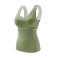 thumbnail image 1 of Women's Slim Vest With Built In Bra Elastic Camisole Comfortable Seamless Tummy Control Shapewear, 1 of 5