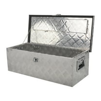30"x13"x10" Aluminum Truck Tool Box Trailer Tongue Box Pickup Storage RV