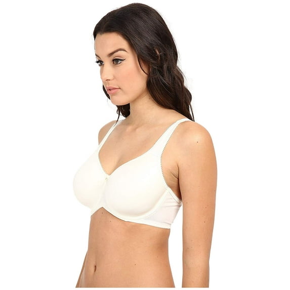 Wacoal Women's Basic Beauty Contour T-Shirt Bra Style 853192 Ivory 38D