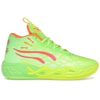Puma Men's LaMelo Ball MB.01 Lo Green Gecko Basketball Shoes, from