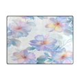 thumbnail image 5 of Yayeee Area Rugs for Living Room 5.2'x4' Non Slip Washable Bedroom Floor Carpet, Pastel Flower Pattern, 5 of 5