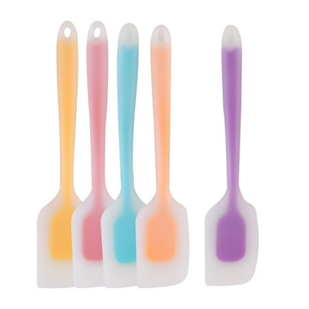 

Kitchen Silicone Spatula Translucent For Cooking Dough Scrape Cream Heat-Resistant Utensils Baking Ca Brush Tools