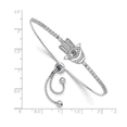 thumbnail image 4 of CZ Evil Eye Hamsa Adjustable Bracelet, 4 of 7