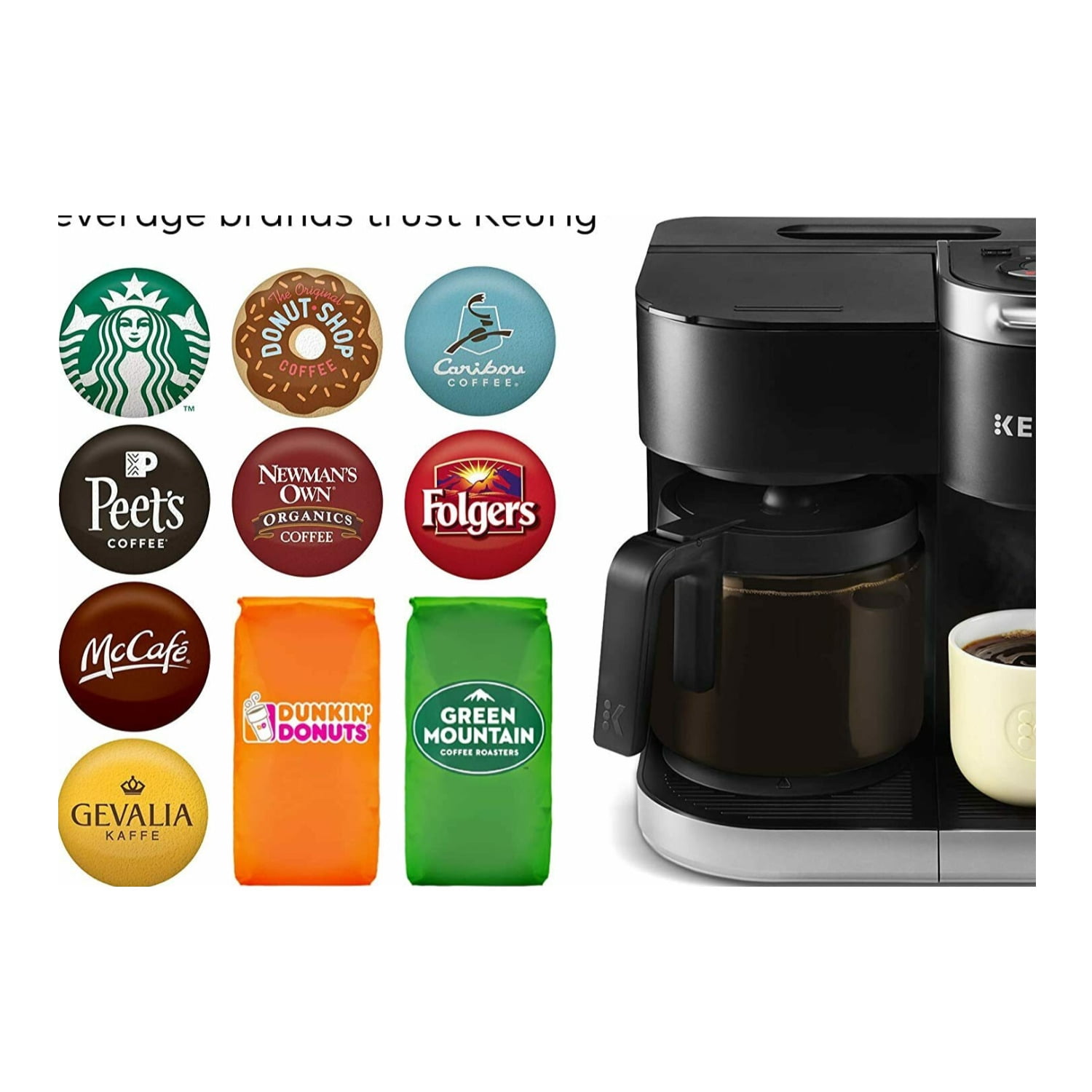 Keurig KDuo Single Serve & Carafe Coffee Maker