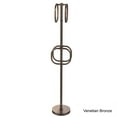 thumbnail image 5 of Towel Stand with 4 Integrated Towel Rings - Antique Copper / Grooved, 5 of 5