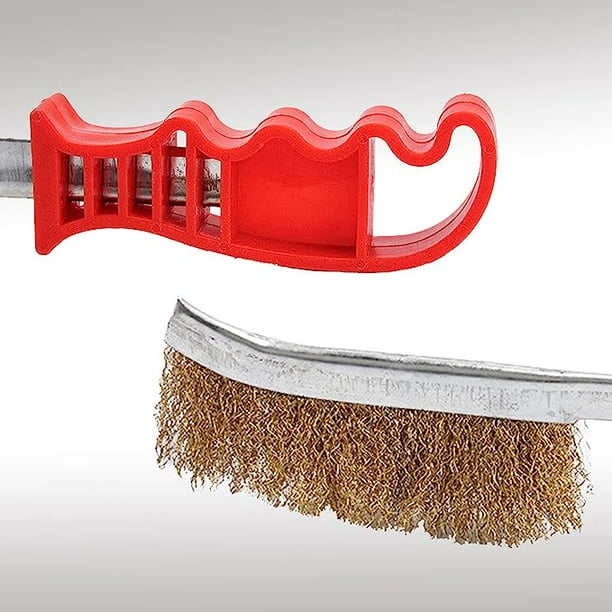 Large brass brush store