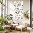 thumbnail image 6 of Canvas Wall Art, Spring Bird Floral Framed Canvas Prints for Living Room Bedroom, Summer Birds Flowers Watercolor Oversized Gallery Wrapped Wall Decor for Home Office, Gifts, 40"x60" Ship Next Day, 6 of 9