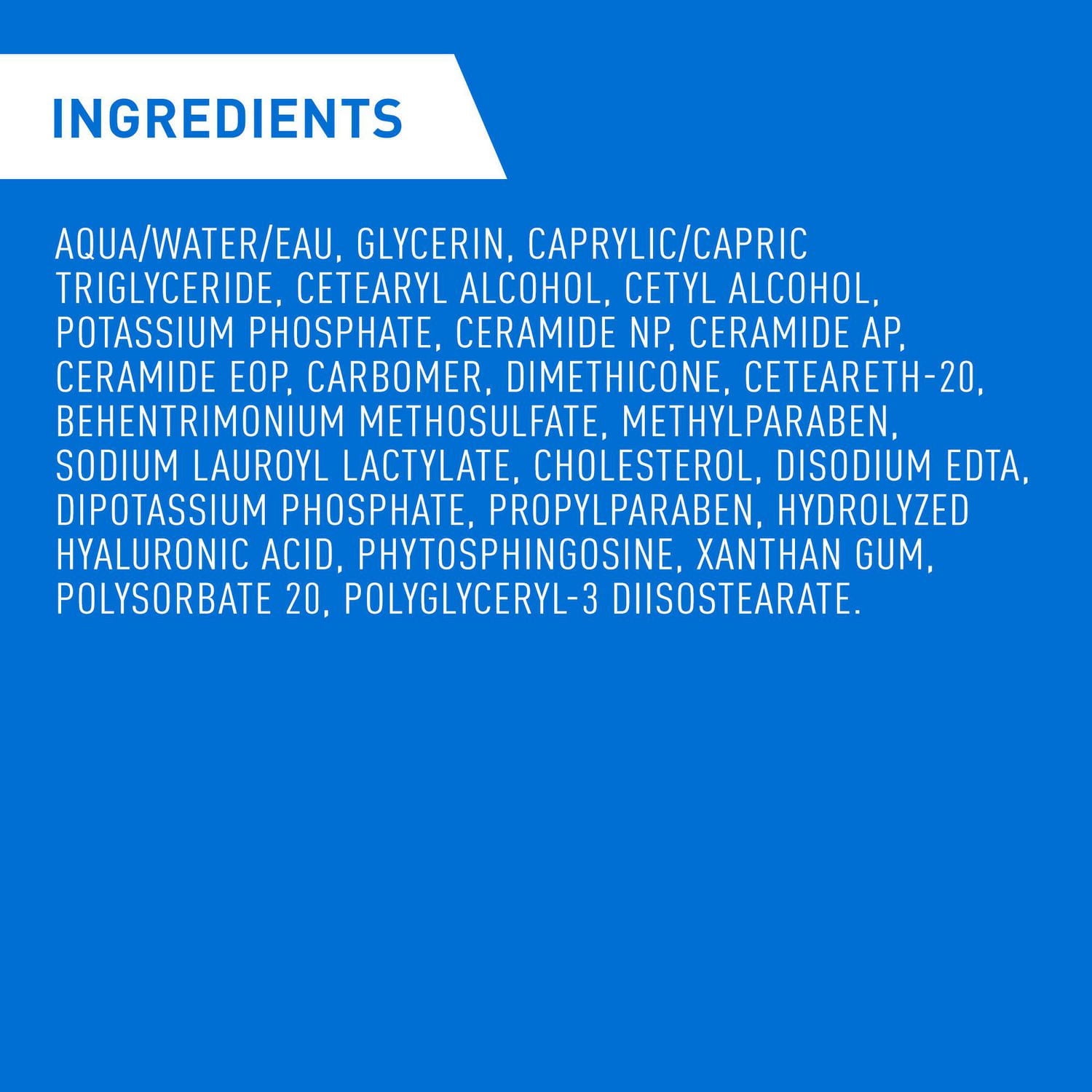 CeraVe Lotion Hydratante Quotidienne, Lotion Légère pour Visage et Corps avec Céramides, 473 ml 562mL