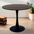 thumbnail image 3 of MESA DE COMEDOR DANTE NOGAL REDONDA, 3 of 4