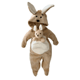 thumbnail image 2 of Mameluco Canguro Con Peluche Desmontable Y Bolso Frontal Unisex 12 meses, 2 of 3