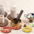 thumbnail image 4 of IFANLANDOR 3pcs Singing Bowl Cushion Singing Bowl Mallet Assorted Color Sound Amplification, 4 of 7