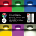 thumbnail image 2 of Armacost Lighting  PureVue RGBW Under Cabinet LED Puck Light Black Satin, 2 of 6