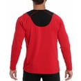 thumbnail image 2 of Spyder Active Men’s Long Sleeve T-Shirts  (Red, Large), 2 of 3