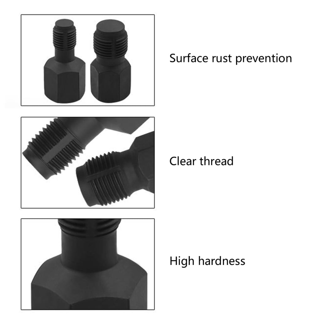 5Pcs Oxygens Sensors Removers Wrench and Thread Chaser Tool O2 Sensors Socket Auto Oxygens Sensors Socket Removal Tool