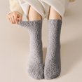 thumbnail image 2 of Besolor Womens Fuzzy Socks Cozy Thick Warm Winter Plush Slipper Socks Soft Home Sleeping Socks Christmas, 2 of 6