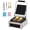 Single Board Full Slot 9*9 Inches 1800w 110v, variant on Accreate Commercial Panini Grill, 1800W Electric Sandwich Panini Maker, 9"x9" Full Grooved Enamel Plate Stainless Steel Double Sandwichs Press with Handle and Temp Control for Hamburger Steak Bacon