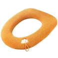 thumbnail image 2 of Closestool Pads Cojín Lavable con Asa Accesorios de Baño Amarillo, 2 of 2
