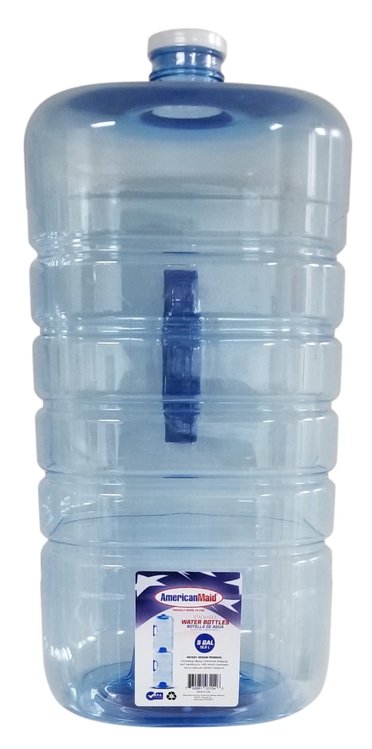 3 Gallon Water Bottle Polypropylene Plastic Drinking Jug H2O Aqua Dispenser USA