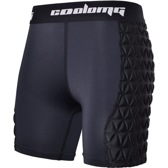 COOLOMG Women Padded Softball Sliding Shorts Compression Baseball Slider Short