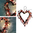 thumbnail image 4 of Guirnalda roja Colcomx de flores artificiales para San Valentín, 4 of 7