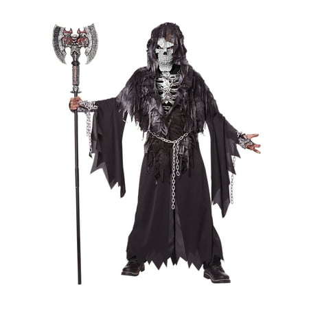 Child Boy Evil Unchained Skeleton Costume by California Costumes