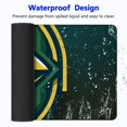 thumbnail image 4 of nygtbtfer Mouse Pad Sport Fans Gift,Life Needs Sport Mousepad with Non-Slip Rubber Base for Laptop Computer Desktop Mat - Green Black 31.5x11.8 in, 4 of 6