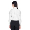 thumbnail image 2 of Ladies' Classic Wrinkle-Resistant Long-Sleeve Oxford - WHITE - XS, 2 of 2