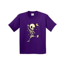 Inktastic Cute Dancing Skeleton Youth T-Shirt
