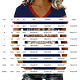 thumbnail image 5 of Womens Tops 250Th Anniversary Print V Neck T Shirt 250Th Anniversary Tshirt Patriotic Tee on Sale, 5 of 6