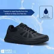Shoes For Crews Endurance II, Men's Slip Resistant Work Shoes, Water Resistant, Black