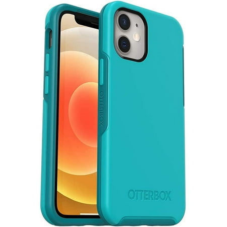 OtterBox Symmetry Series Case for Apple iPhone 12 Mini, Rock Candy Blue